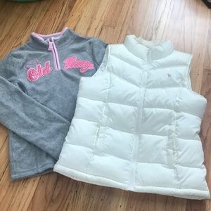Old Navy Bundle! Fleece+Vest